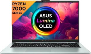 ASUS Vivobook Go 15 OLED, with Backlit Keyboard, AMD Ryzen 5 Quad Core 7520U - (8 GB/512 GB SSD/Windows 11 Home) E1504FA-LK523WS Thin and Light Laptop