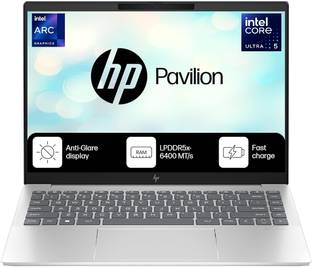 HP Pavilion Plus Laptop 14 Enhanced by AI With Backlit Intel Core Ultra 5 125H - (16 GB/512 GB SSD/Win...