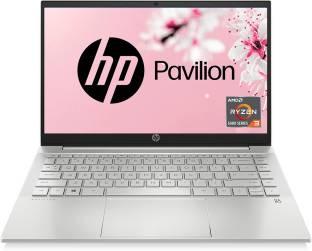 HP Pavilion AMD Ryzen 5 Hexa Core 5500U - (8 GB/512 GB SSD/Windows 10 Home) 14-ec0035AU Thin and Light Laptop