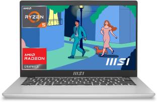 MSI Modern 14 AMD Ryzen 5 Hexa Core 7530U - (8 GB/512 GB SSD/Windows 11 Home) Modern 14 C7M-063IN Thin and Light Laptop