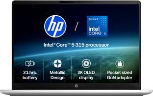 HP Omnibook 3 Next Gen AI PC, 2K OLED Intel Core 5 Series 3 315 - (12 GB/512 GB SSD/Windows 11 Home) 1...