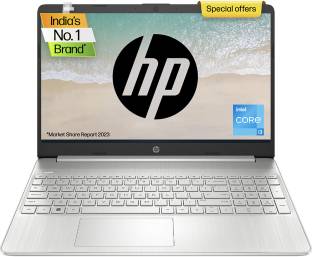 HP (15s-fq5007TU) Intel Core i3 12th Gen 1215U - (8 GB/512 GB SSD/Windows 11 Home) 15s-fq5327TU Thin and Light Laptop