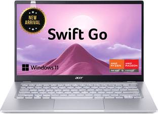Acer Swift Go 14 AMD Ryzen 5 Hexa Core 7430U - (16 GB/512 GB SSD/Windows 11 Home) SFG14-41-R6G9 Thin a...