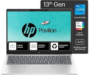 HP Pavilion Plus Intel Core i5 13th Gen 1335U - (16 GB/512 GB SSD/Windows 11 Home) 14-ew0116TU Thin an...