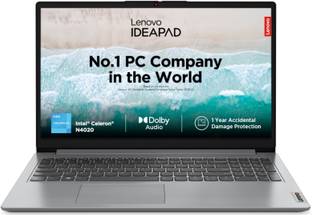 Lenovo IdeaPad Slim 1 Intel Celeron Dual Core N4020 - (8 GB/256 GB SSD/Windows 11 Home) 14IGL7 Thin an...