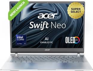 Acer Swift Neo OLED AI PC Intel Core Ultra 5 115U - (16 GB/512 GB SSD/Windows 11 Home) SFN14-54H Thin and Light Laptop