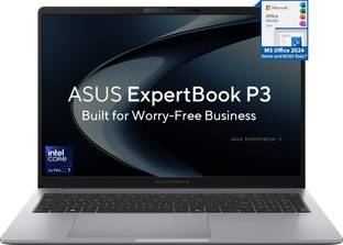 ASUS ExpertBook P3 AI PC with 1 Yr ADP Intel Core Ultra 7 225H - (16 GB/512 GB SSD/Windows 11 Home) P3...