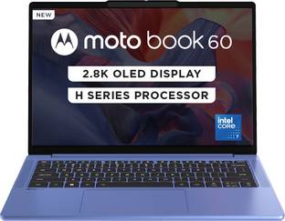 MOTOROLA Motobook 60 Full Metal Intel Core 7 (Series 2) 240H - (16 GB/512 GB SSD/Windows 11 Home) 14IR...