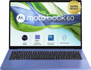 MOTOROLA Motobook 60 Full Metal OLED (i7 14th Gen) Intel Core 7 (Series 2) 240H - (16 GB/1 TB SSD/Wind...