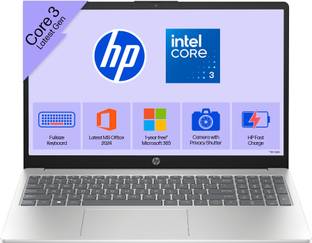 HP 15 Intel Core 3 14th Gen 100U - (8 GB/512 GB SSD/Windows 11 Home) 15-fd1253TU/ 15-fd1225TU Thin and...