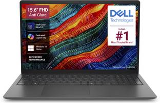 DELL 15 AI Powered Intel Core Ultra 5 225H - (8 GB/512 GB SSD/Windows 11 Home) 15 Thin and Light Lapto...