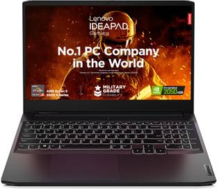 Lenovo IdeaPad Gaming 3 AMD Ryzen 5 Quad Core 5500H - (8 GB/512 GB SSD/Windows 11 Home/4 GB Graphics/N...