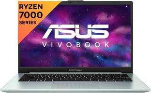 ASUS Vivobook GO 14 AMD Ryzen 3 Quad Core 7320U - (8 GB/512 GB SSD/Windows 11 Home) E1404FA-NK323WS Thin and Light Laptop