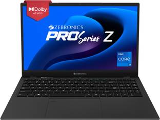 ZEBRONICS Pro Series Z Intel Core i7 12th Gen 1255U - (16 GB/1 TB SSD/Windows 11 Home) ZEB-NBC 5S Thin...