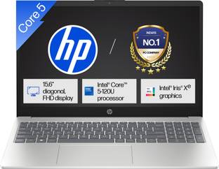 HP (i5 14th Gen) Intel Core 5 120U - (16 GB/512 GB SSD/Windows 11 Home) 15-fd0640TU Thin and Light Lap...