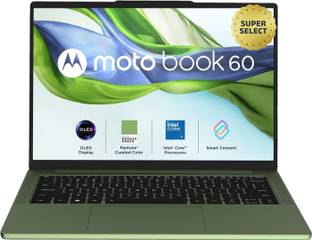 MOTOROLA Motobook 60 Full Metal 2.8K OLED (i7 14th Gen) Intel Core 7 Series 2 240H - (16 GB/1 TB SSD/W...