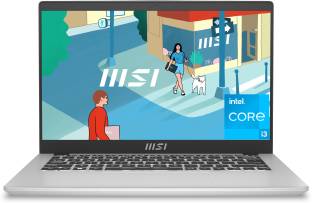 MSI Modern 14 Intel Core i3 13th Gen 1315U - (8 GB/512 GB SSD/Windows 11 Home) Modern 14 C13M-438IN Thin and Light Laptop