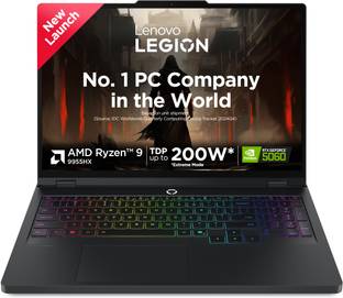 Lenovo Legion Pro 5 AMD Ryzen 9 16 Core 9955HX - (32 GB/1 TB SSD/Windows 11 Home/8 GB Graphics/NVIDIA ...