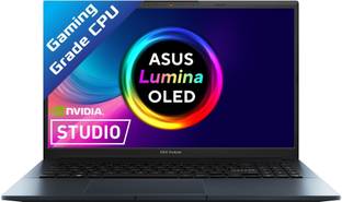 ASUS Vivobook Pro 15 OLED For Creator AMD Ryzen 7 Octa Core 5800HS - (16 GB/512 GB SSD/Windows 11 Home/4 GB Graphics/NVIDIA GeForce RTX 2050) M6500QFB-LK741WS Gaming Laptop