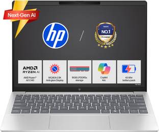 HP OmniBook 7 Aero AMD Ryzen AI 5 Hexa Core AI 5 340 - (16 GB/512 GB SSD/Windows 11 Home) 13-bg1678AU ...