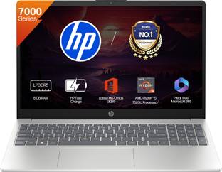 HP AMD Ryzen 5 Quad Core 7520U - (8 GB/512 GB SSD/Windows 11 Home) D49D1PA#ACJ Thin and Light Laptop
