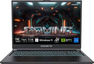 GIGABYTE G Series Intel Core i7 13th Gen 13620H - (16 GB/1 TB SSD/Windows 11 Home/6 GB Graphics/NVIDIA...