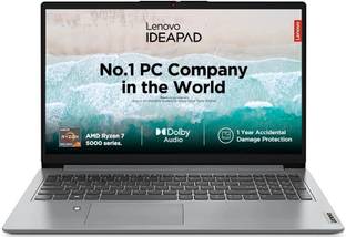 Lenovo IdeaPad 1 AMD Ryzen 7 Octa Core 5700U - (16 GB/512 GB SSD/Windows 11 Home) 15ALC7 Thin and Light Laptop