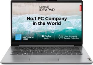 Lenovo IdeaPad 1 Intel Celeron Dual Core N4020 - (8 GB/512 GB SSD/Windows 11 Home) 14IGL7/ 15IGL7 Thin and Light Laptop