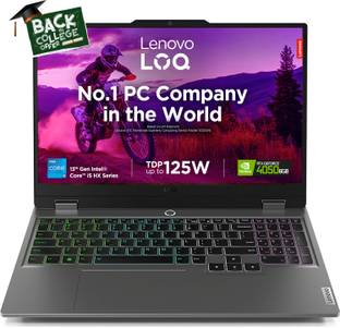 Lenovo LOQ Intel Core i5 13th Gen 13450HX - (16 GB/512 GB SSD/Windows 11 Home/6 GB Graphics/NVIDIA GeF...