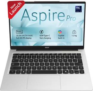 Acer Aspire Pro (2026) AI PC, Backlit Keyboard Intel Core Ultra 5 125H - (8 GB/512 GB SSD/Windows 11 H...