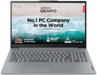 Lenovo IdeaPad Slim 3 AMD Ryzen 5 Quad Core 7520U - (16 GB/512 GB SSD/Windows 11 Home) 15AMN8 Thin and...