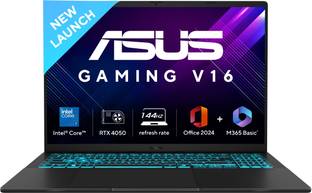 ASUS Gaming V16 (2025) with Office 2024 + M365 Basic*, AI PC Intel Core 7 240H - (16 GB/512 GB SSD/Win...