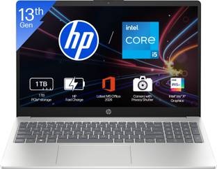HP Intel Core i5 13th Gen 1334U - (16 GB/1 TB SSD/Windows 11 Home) 15-fd0552TU Thin and Light Laptop