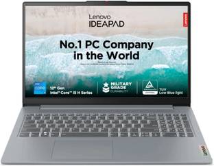 Lenovo IdeaPad Slim 3 Intel Core i5 12th Gen 12450H - (8 GB/512 GB SSD/Windows 11 Home) 15IAH8 Thin an...