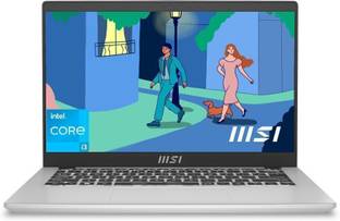 MSI Intel Core i3 12th Gen 1215U - (8 GB/512 GB SSD/Windows 11 Home) Modern 14 C12MO-1401IN Business Laptop