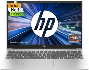 HP 15s AMD Ryzen 5 Quad Core 7520U - (16 GB/512 GB SSD/Windows 11 Home) 15-fc0030AU Thin and Light Lap...