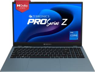 ZEBRONICS Thin and Light Laptop Intel Core i7 12th Gen 1255U - (16 GB/512 GB SSD/Windows 11 Home) ZEB-...