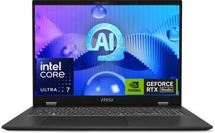 MSI Prestige 16 Studio AI PC Intel Core Ultra 7 155H - (32 GB/1 TB SSD/Windows 11 Home/8 GB Graphics) ...
