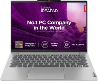 Lenovo IdeaPad Slim 5 AMD Ryzen 7 Octa Core 7730U - (16 GB/512 GB SSD/Windows 11 Home) 14ABR8 Thin and...