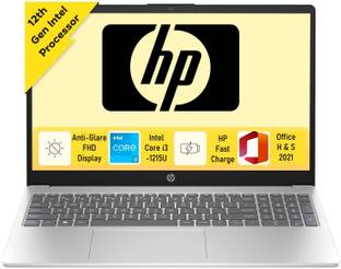 HP (2024) Intel Core i3 12th Gen 1215U - (8 GB/512 GB SSD/Windows 11 Home) 15-fd0061TU Thin and Light ...