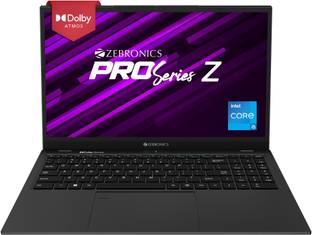 ZEBRONICS Pro Series Z Intel Core i5 12th Gen 1235U - (8 GB/512 GB SSD/Windows 11 Home) ZEB-NBC 4S Thi...