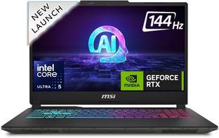 MSI CYBORG Intel Core Ultra 5 14 CORE - (16 GB/1 TB SSD/Windows 11 Home/6 GB Graphics/NVIDIA GeForce RTX DETIGATED/144 Hz) 15 AI A1VEK-051IN Gaming Laptop