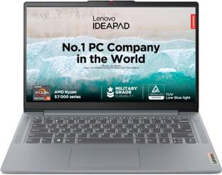 Lenovo IdeaPad Slim 3 AMD Ryzen 5 Quad Core 7520U - (8 GB/512 GB SSD/Windows 11 Home) 14AMN8 Thin and Light Laptop