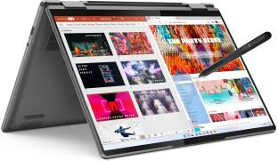 Add to Compare Lenovo Yoga 7 OLED Display Intel Evo Core i7 12th Gen 1260P - (16 GB/512 GB SSD/Windows 11 Home) 14IAL... Intel Core i7 Processor (12th Gen) 16 GB LPDDR5 RAM Windows 11 Operating System 512 GB SSD 35.56 cm (14 Inch) Touchscreen Display 3 Years Onsite Warranty + 3 Year Premium Care + 1 Year Accidental Damage Protection ₹1,13,990 ₹1,53,890 25% off Free delivery Daily Saver Bank Offer