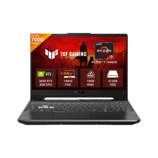 ASUS TUF Gaming A15 (2025) AMD Ryzen 7 Octa Core 7445HS - (16 GB/512 GB SSD/Windows 11 Home/4 GB Graph...