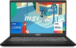 MSI Modern 15 Intel Core i7 13th Gen 1355U - (16 GB/512 GB SSD/Windows 11 Home) Modern 15 B13M-288IN Thin and Light Laptop