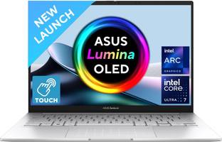 ASUS Zenbook 14 OLED AI PC, Full Metal Body, Intel Core Ultra 9 185H - (32 GB/1 TB SSD/Windows 11 Home...