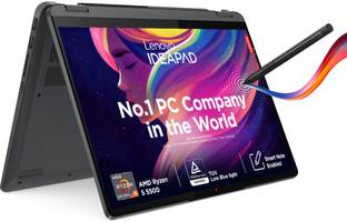 Lenovo IdeaPad Flex 5 AMD AMD Ryzen 5 Hexa Core 5500U - (16 GB/512 GB SSD/Windows 11 Home) 14ALC7 2 in 1 Laptop