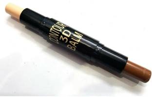 Latixmat New Dual Dark Bronzer Highlighter Stick 3D Contour Balm waterproof Concealer