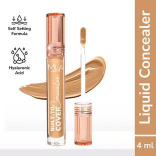 MILA BEAUTÉ Built To Cover Matte Liquid Concealer Waterproof Full Coverage Concealer